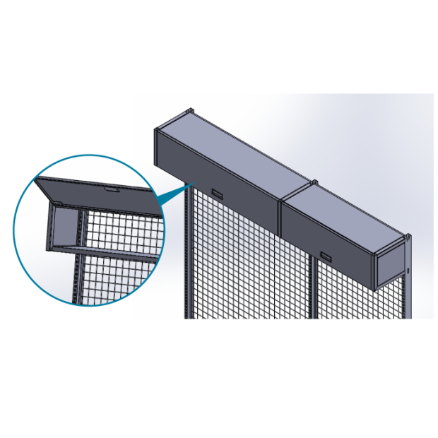 Grocery Store Display Magnetic Cabinet with shelves _5_.jpg